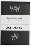 Fairway Notes notebook with Your Game On Paper band wrap